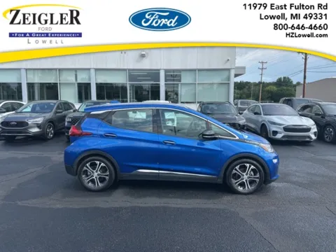 Blue 2019 Chevrolet Bolt EV Premier for sale in Lowell, MI