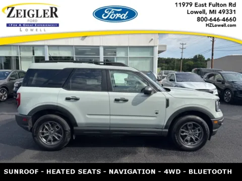 Gray 2023 Ford Bronco Sport Big Bend for sale in Lowell, MI