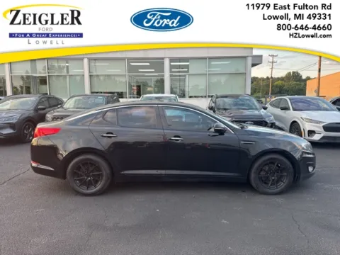 Black 2013 Kia Optima LX for sale in Lowell, MI