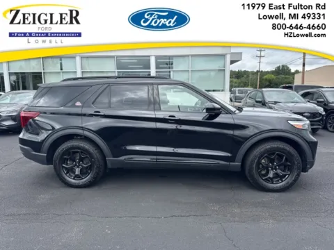 Black 2023 Ford Explorer Timberline for sale in Lowell, MI