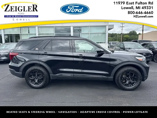 Black 2023 Ford Explorer Timberline for sale in Lowell, MI
