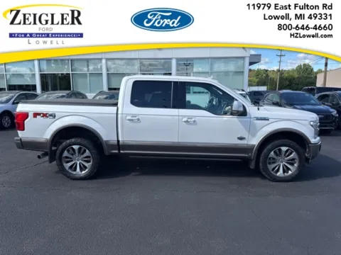 White 2019 Ford F-150 King Ranch for sale in Lowell, MI