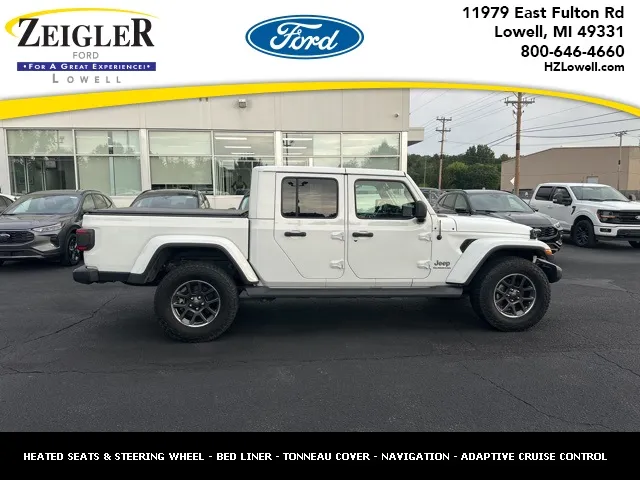 White 2020 Jeep Gladiator Overland for sale in Lowell, MI