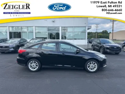 Black 2017 Ford Focus SE for sale in Lowell, MI