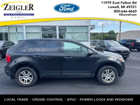 Black 2012 Ford Edge SE for sale in Lowell, MI
