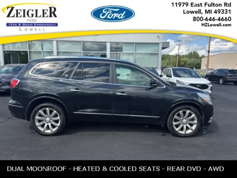 Black 2013 Buick Enclave Premium Group for sale in Lowell, MI