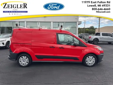 Red 2020 Ford Transit Connect XL for sale in Lowell, MI