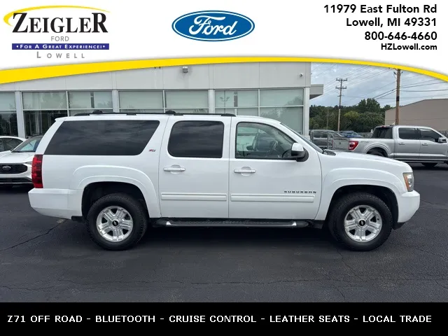 White 2010 Chevrolet Suburban 1500 LT for sale in Lowell, MI