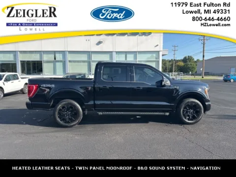 Black 2023 Ford F-150 XLT for sale in Lowell, MI