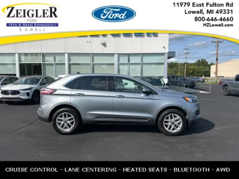 Silver 2023 Ford Edge SEL for sale in Lowell, MI