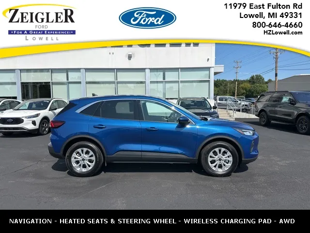 Blue 2023 Ford Escape Active for sale in Lowell, MI