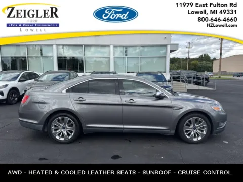 Gray 2012 Ford Taurus Limited for sale in Lowell, MI