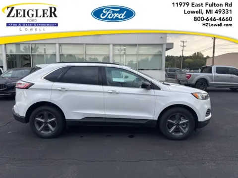 White 2022 Ford Edge SEL for sale in Lowell, MI