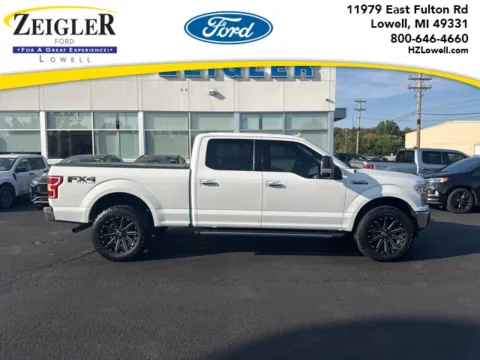 White 2018 Ford F-150 XLT for sale in Lowell, MI