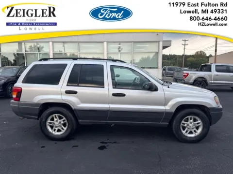 Silver 2004 Jeep Grand Cherokee Laredo for sale in Lowell, MI