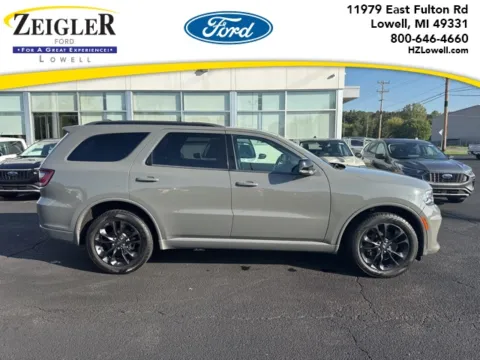 Gray 2021 Dodge Durango GT Plus for sale in Lowell, MI