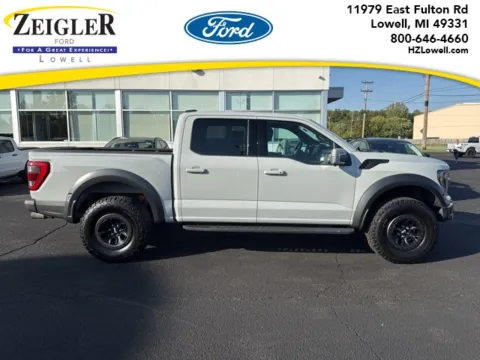 Gray 2023 Ford F-150 Raptor for sale in Lowell, MI