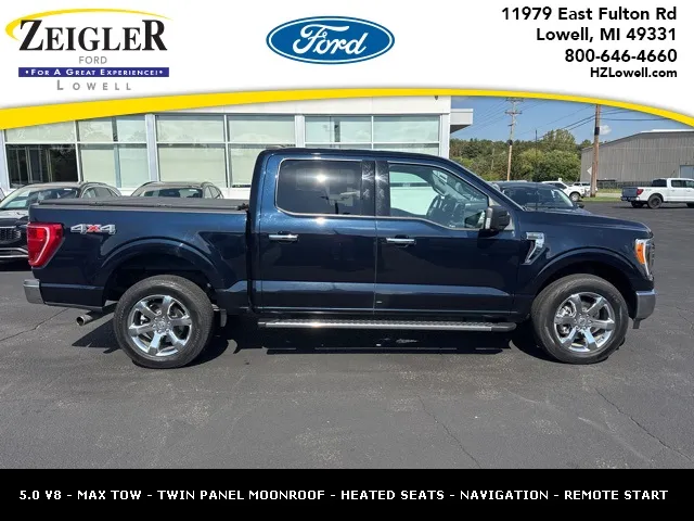 Blue 2023 Ford F-150 XLT for sale in Lowell, MI