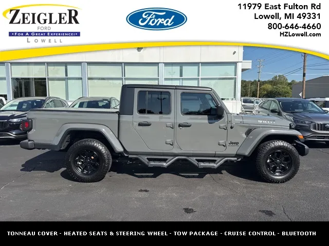 Used 2021 Jeep Gladiator Willys for sale in Lowell, MI at Zeigler