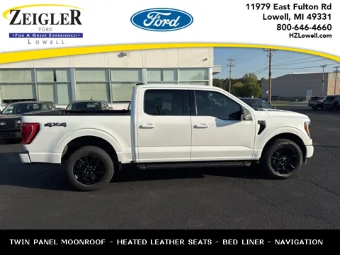 White 2023 Ford F-150 XLT for sale in Lowell, MI