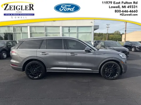 Gray 2021 Lincoln Aviator Reserve for sale in Lowell, MI
