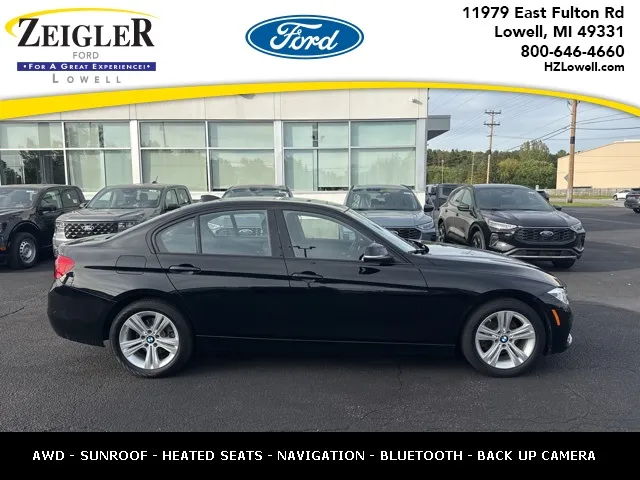 Black 2016 BMW 3 Series 328i xDrive for sale in Lowell, MI