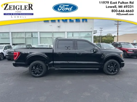 Black 2023 Ford F-150 XLT for sale in Lowell, MI