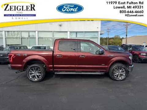 Brown 2016 Ford F-150 Lariat for sale in Lowell, MI