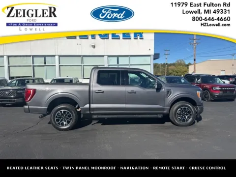 Gray 2022 Ford F-150 XLT for sale in Lowell, MI