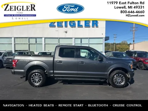 Gray 2018 Ford F-150 XLT for sale in Lowell, MI
