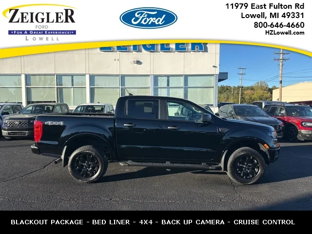 Black 2021 Ford Ranger XLT for sale in Lowell, MI