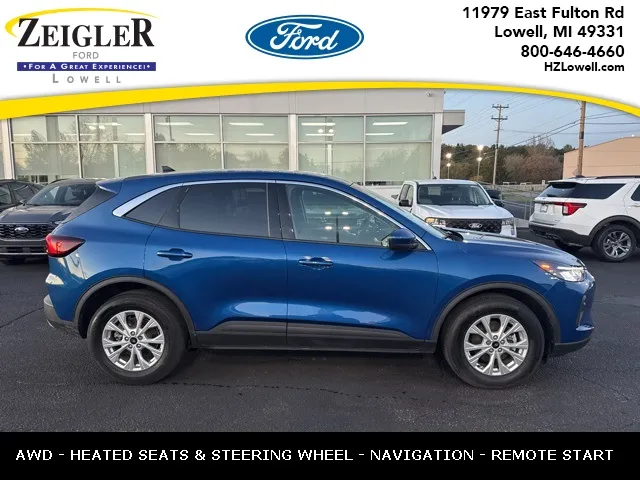 Blue 2023 Ford Escape Active for sale in Lowell, MI