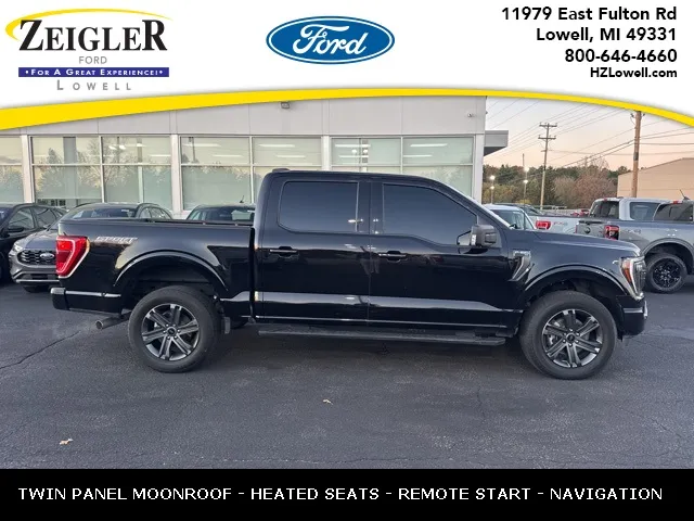 Black 2023 Ford F-150 XLT for sale in Lowell, MI