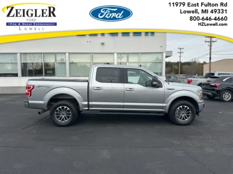 Silver 2020 Ford F-150 XLT for sale in Lowell, MI