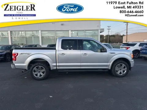 Silver 2018 Ford F-150 XLT for sale in Lowell, MI