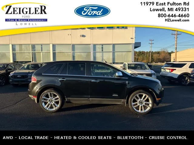 Black 2010 Lincoln MKX for sale in Lowell, MI