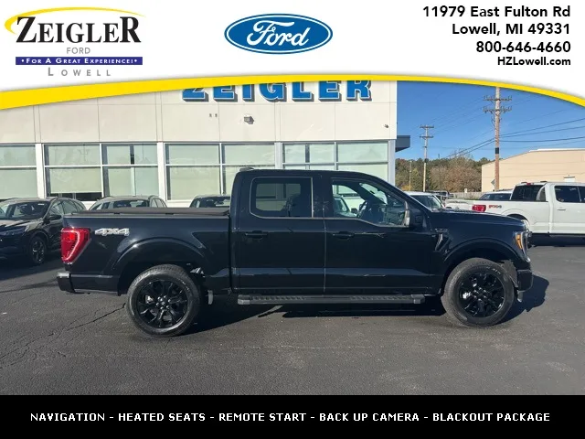 Black 2023 Ford F-150 XLT for sale in Lowell, MI