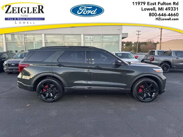 Green 2023 Ford Explorer ST for sale in Lowell, MI