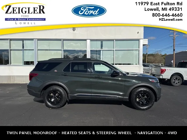Green 2023 Ford Explorer Timberline for sale in Lowell, MI