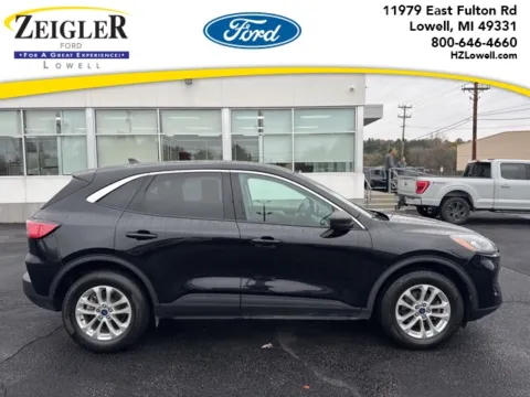 Black 2022 Ford Escape SE for sale in Lowell, MI