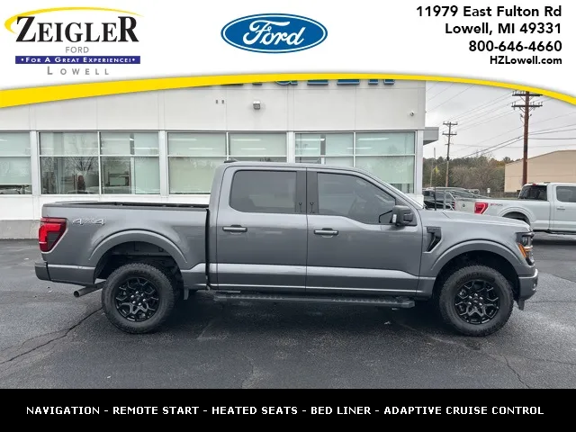 Gray 2024 Ford F-150 XLT for sale in Lowell, MI