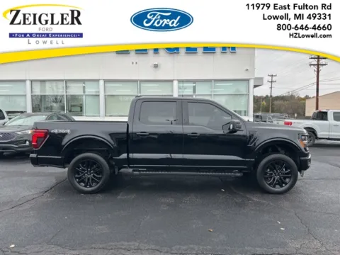 Black 2024 Ford F-150 XLT for sale in Lowell, MI
