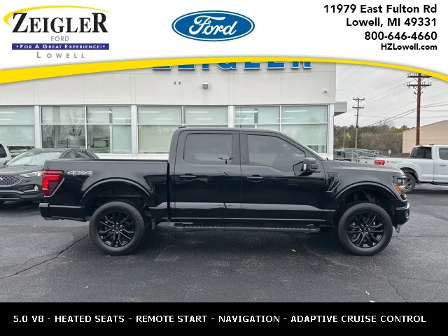 Black 2024 Ford F-150 XLT for sale in Lowell, MI