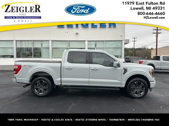 Gray 2023 Ford F-150 Lariat for sale in Lowell, MI