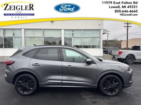 Gray 2023 Ford Escape Hybrid ST-Line Elite for sale in Lowell, MI