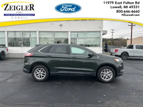 Green 2023 Ford Edge SEL for sale in Lowell, MI