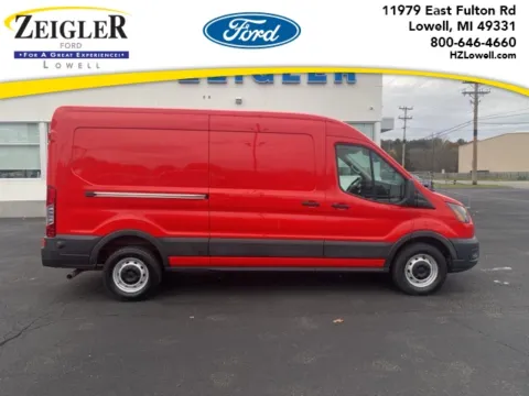 Red 2020 Ford Transit-250 for sale in Lowell, MI