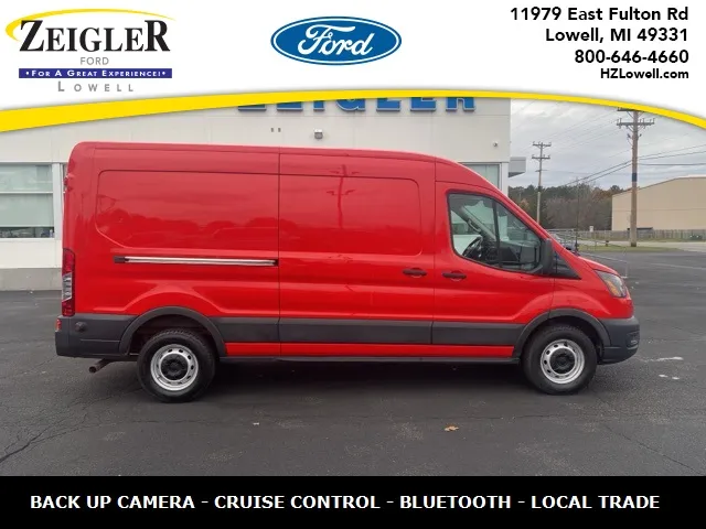 Red 2020 Ford Transit-250 for sale in Lowell, MI