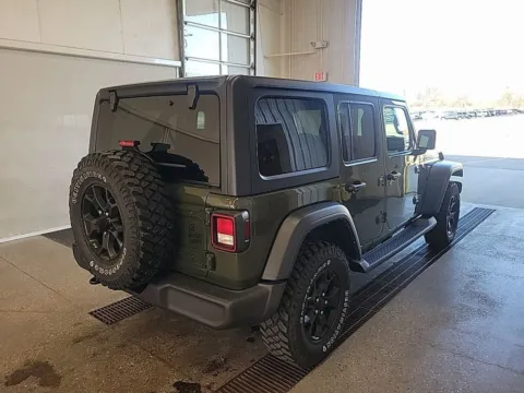 Another view of 2021 Jeep Wrangler Unlimited Willys for sale in Holland, MI at Zeigler GMC of Holland