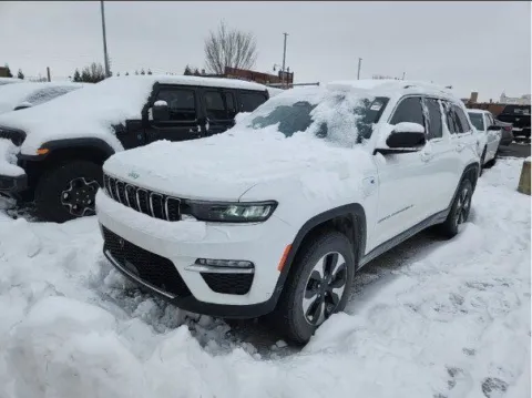 White 2022 Jeep Grand Cherokee 4xe for sale in Holland, MI